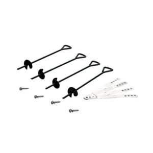 Creative Cedar Play Set Anchors (4-Pack) | Secure Outdoor Install