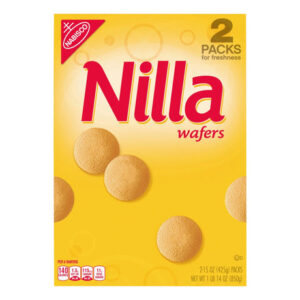 Nilla Wafers Vanilla Cookies (2-Pack, 15 oz Each) | Classic Golden Wafer Snack
