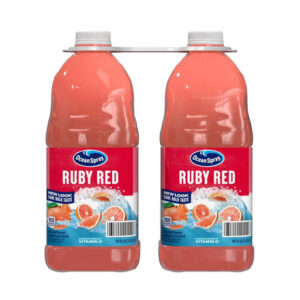 Ocean Spray Ruby Red Grapefruit Juice (2-Pack, 96 fl oz Each) | Bold & Zesty Hydration