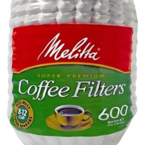 Melitta Coffee Filters (600-Pack) | Cone-Style Paper Filters for Drip Brewers