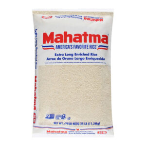 Mahatma Long Grain Enriched Rice (25 lbs) | Fluffy, Versatile Grain for Any Dish