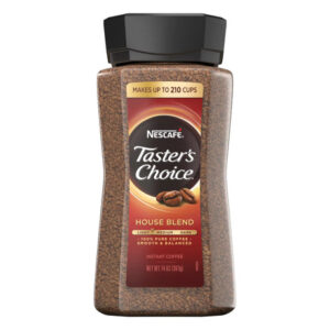 Nescafe Taster's Choice House Blend Instant Coffee (14 oz) | Smooth Classic Morning Brew