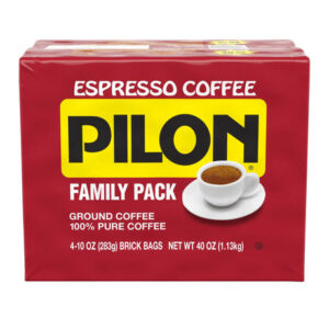 Pilon Espresso Coffee Family Pack (4-Pack) | Authentic Latin Espresso Beans