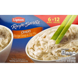 Lipton Recipe Secrets Onion Soup & Dip Mix (6-Pack, 2 oz Each) | Savory Flavor Enhancer