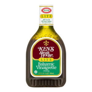 Ken's Balsamic Vinaigrette Dressing (32 fl oz) | Rich & Tangy Flavor for Gourmet Salads