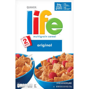 Quaker Life Cereal (2-Pack, 31 oz Each) | Sweet Oat Crunch Breakfast