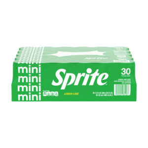 Sprite Mini Cans (30-Pack, 7.5 oz Each) | Crisp Lemon-Lime Refreshment