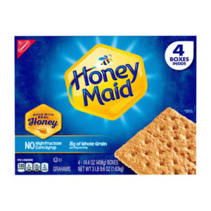 Honey Maid Graham Crackers (4-Pack, 14.4 oz Each) | Sweet Honey Wheat Snack