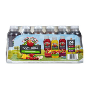 Apple & Eve 100% Fruit Juice Variety Pack (24-Pack, 10 oz Each) | No Sugar Added
