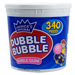Dubble Bubble Gum Tub (340 ct.) | Classic Bubble Gum in Bulk
