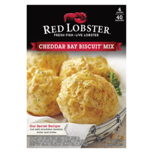 Red Lobster Cheddar Bay Biscuit Mix (Bakes 40 Biscuits, 45.44 oz) | Restaurant-Style Flavor at Home
