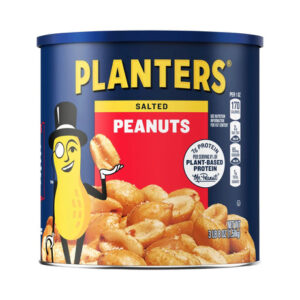 Planters Salted Peanuts (56 oz) | Roasted & Salted Classic Snack