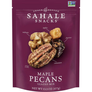 Sahale Maple Pecan Trail Mix (13.3 oz) | Crunchy Nut & Berry Blend