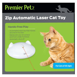 Premier Pet Zip Laser Cat Toy | Interactive Pet Entertainment