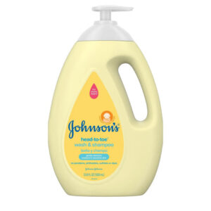 Johnson's Head-to-Toe Baby Wash (33.8 oz) | Gentle Tear-Free Cleanser