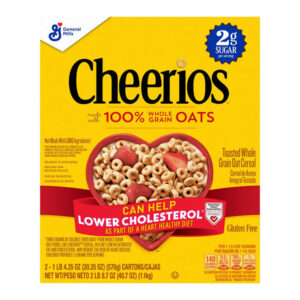 General Mills Cheerios Cereal (40.7 oz) | Whole Grain Oat Breakfast