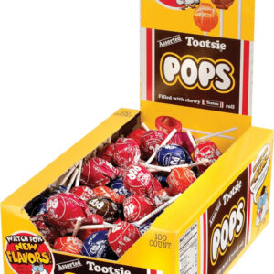 Tootsie Roll Pops (100-Pack) | Classic Lollipop with Chewy Center