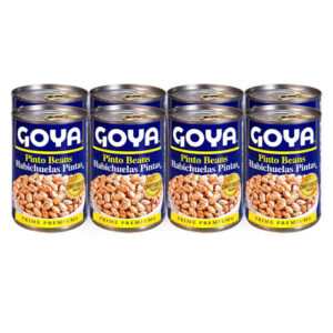 Goya Pinto Beans (8-Pack, 15.5 oz Each) | Creamy Latin-Style Staple