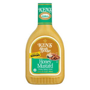 Ken's Honey Mustard Dressing (32 oz) | Sweet & Tangy Dip for Greens & Snacks