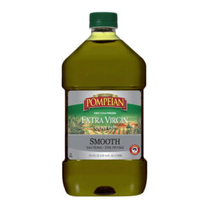 Pompeian Smooth Extra Virgin Olive Oil (101 fl oz) | Mild, Versatile Cooking Oil