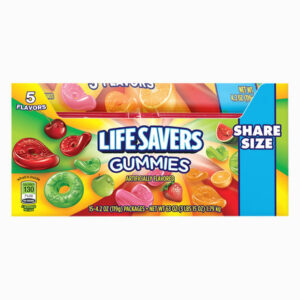 Life Savers 5 Flavors Gummies Candy (15 pk./4.2 oz.) | Fruity Chewy Treats Variety Pack