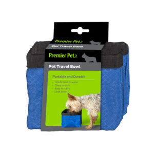 Premier Pet Travel Bowl (50 oz) | Portable, Spill-Resistant Pet Water Dish