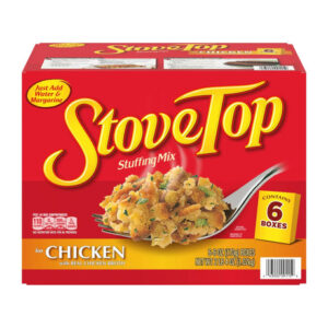 Stove Top Stuffing Mix for Chicken (6-Pack, 6 oz Each) | Classic Flavor for Easy Holiday Meals