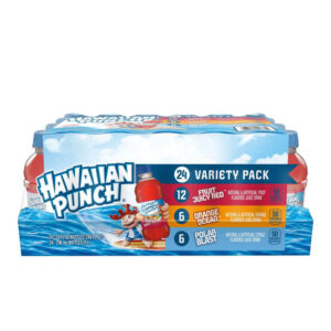 Hawaiian Punch Variety Pack (24-Pack, 10 fl oz Each) | Fruity Fun for All Ages