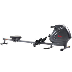 Sunny Health & Fitness SF-RW5941SMART Premium Magnetic Smart Rowing Machine | Compact ESS Workout