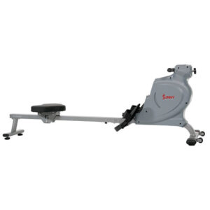 Sunny Health & Fitness SF-RW5987 Space Efficient Magnetic Rowing Machine | Compact Home Cardio & Resistance Training