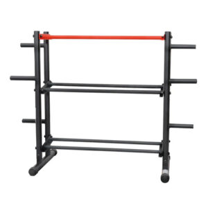 Sunny Health & Fitness Weight Rack Stand | Organized Home Gym Storage