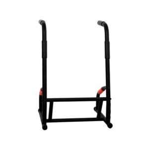 Sunny Health & Fitness SF-XF921050 Multifunction Dip Station & Strength Bar | Compact Home Gym Equipment