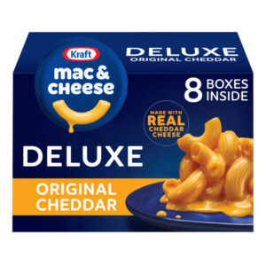 Kraft Deluxe Mac & Cheese Dinner (8-Pack, 14 oz Each) | Creamy, Comforting Classic