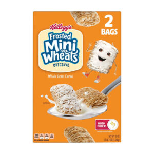 Kellogg's Frosted Mini-Wheats Cereal (2-Pack) | Whole Grain with Sweet Frosting