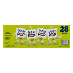 SkinnyPop Popcorn 100-Calorie Bags (28-Pack) | Light, Portion-Controlled Snack