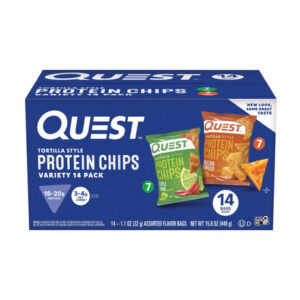 Quest Tortilla Protein Chips (14 ct.) | 18-20g Protein, Crunchy & Satisfying