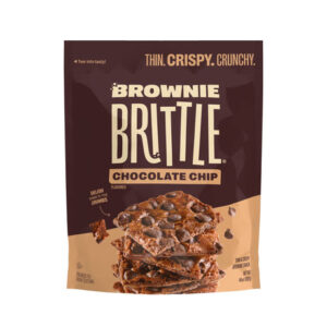 Sheila Gâ€™s Brownie Brittle â€“ Chocolate Chip (14 oz) | Thin, Crispy Baked Snack with Sweet Crunch