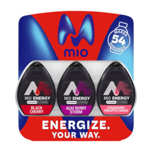 Mio Liquid Energy Variety Pack (3-Pack, 1.63 oz Each) | Portable Caffeine Boost