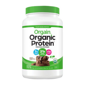 Orgain Vegan Protein Powder Chocolate Fudge (2.7 lbs) | 21g Plant-Based Protein per Serving