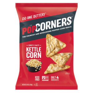 PopCorners Kettle Corn Chips (18 oz) | Non-GMO Crunchy Snack