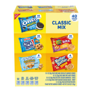 Nabisco Classics Variety Pack (40-Pack, 1 oz Each) | Cookies & Crackers for Snacking