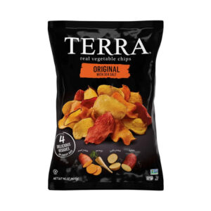 Terra Sea Salt Vegetable Chips (15 oz) | Lightly Salted, Crunchy Veggie Chips
