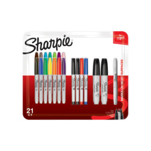 Sharpie Permanent Markers (21 ct.) | Assorted Tips & Colors for All Projects