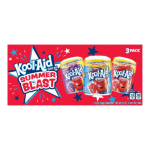 Kool-Aid Powdered Drink Mix (3-Pack, 57 oz Each) | Assorted Flavors, Sugar Sweetened