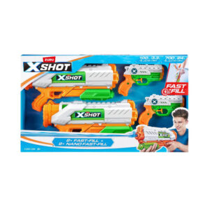Zuru X-Shot Nano Water Soaker (2-Pack) | Fast-Fill Pool Fun