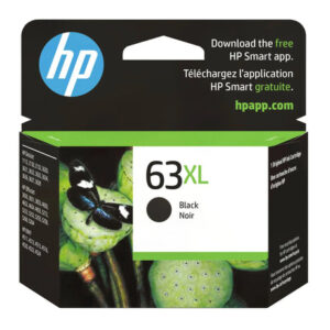 HP 63XL Black Ink Cartridge | High-Yield Printing â€“ Instant Ink Compatible