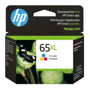 HP 65XL Tri-Color Ink Cartridge | High-Yield Printing â€“ Instant Ink Eligible