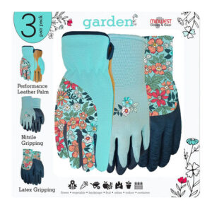 Midwest Ladies Garden Gloves (3-Pack) | Premium Assorted Protection