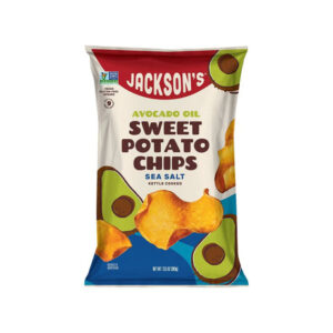 Jackson's Sea Salt Kettle Chips (13.5 oz) | Gourmet Crunch with Himalayan Salt