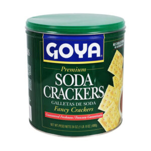 Goya Soda Crackers (24 oz) | Light, Versatile Snack